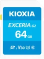 KIOXIA EXCERIA G2 R100/W50 SDXC 64GB, UHS-I U3, Class 10