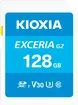 KIOXIA EXCERIA G2 R100/W50 SDXC 128GB, UHS-I U3, Class 10