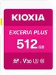 KIOXIA EXCERIA PLUS R100/W85 SDXC 512GB, UHS-I U3, Class 10