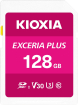 KIOXIA EXCERIA PLUS R100/W65 SDXC 128GB, UHS-I U3, Class 10 (LNPL1M128GG4)