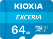 KIOXIA EXCERIA R100 microSDXC 64GB, UHS-I U1, Class 10 (LMEX1L064GG2)