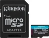 Kingston Canvas Go! Plus Gen4 R200/W160 microSDXC 512GB Kit, UHS-I U3, A2, Class 10