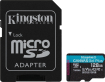 Kingston Canvas Go! Plus R170/W90 microSDXC 128GB Kit, UHS-I U3, A2, Class 10