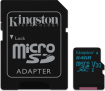 Kingston Canvas Go! R90/W45 microSDXC 64GB Kit, UHS-I U3, Class 10