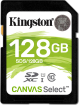 Kingston Canvas Select R80 SDXC 128GB, UHS-I U1, Class 10