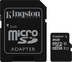 Kingston R45 microSDHC 8GB Kit, UHS-I, Class 10