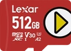 Lexar PLAY R150 microSDXC 512GB, UHS-I U3, A2, Class 10
