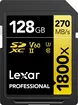 Lexar Professional 1800x Gold Series R280/W210 SDXC 128GB, UHS-II U3, Class 10