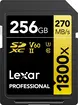 Lexar Professional 1800x Gold Series R280/W205 SDXC 256GB, UHS-II U3, Class 10