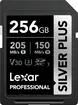 Lexar Professional SILVER PLUS R205/W150 SDXC 256GB, UHS-I U3, Class 10