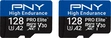 PNY Pro Elite High Endurance R100/W90 microSDXC 128GB Kit, UHS-I U3, A2, Class 10, 2er-Pack