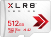 PNY XLR8 Gaming R100/W90 microSDXC 512GB, UHS-I U3, A2, Class 10