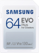 Samsung EVO Plus for Creators R130 SDXC 64GB, UHS-I U1, Class 10