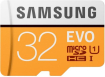 Samsung EVO R100 microSDHC 32GB Kit, UHS-I U1, Class 10