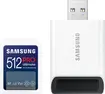 Samsung PRO Ultimate R200/W130 SDXC 512GB USB-Kit, UHS-I U3, Class 10