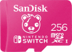 SanDisk Nintendo Switch R100/W90 microSDXC 256GB, UHS-I U3, Class 10