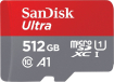 SanDisk Ultra R100 microSDXC 512GB Kit, UHS-I U1, A1, Class 10