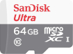 SanDisk Ultra R80 microSDXC 64GB, UHS-I, Class 10