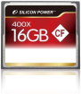 Silicon Power 400x R60 CompactFlash Card 16GB (SP016GBCFC400V10)