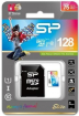 Silicon Power Elite R75/W15 microSDXC 128GB Kit, UHS-I U1, Class 10 (SP128GBSTXBU1V20SP)