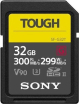 Sony SF-G Tough Series R300/W299 SDHC 32GB, UHS-II U3, Class 10