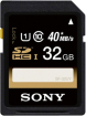 Sony SF-U Series R40 SDHC 32GB, UHS-I, Class 10