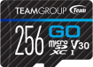 TeamGroup GO R100/W50 microSDXC 256GB Kit, UHS-I U3, Class 10