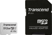 Transcend 300S R95/W45 microSDXC 512GB Kit, UHS-I U3, A1, Class 10