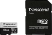 Transcend 340S R160/W80 microSDXC 64GB Kit, UHS-I U3, A2, Class 10