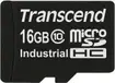 Transcend Industrial 10I R20/W17 microSDHC 16GB, Class 10