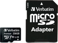 Verbatim Premium 600x R90 microSDXC 256GB Kit, UHS-I U1, Class 10
