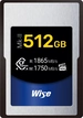 Wise Advanced CFX4-A Series Mk-II R1865/W1750 CFexpress 4.0 Type A 512GB