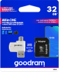 goodram M1A4 ALL in ONE R60 microSDHC 32GB Kit, UHS-I, Class 10