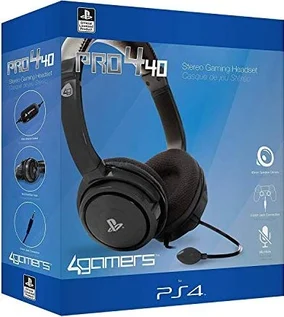 4Gamers Pro4-40 Stereo Gaming Headset Black