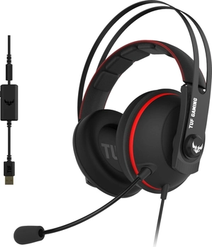 ASUS TUF Gaming H7 красный