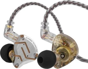 KZ ZS10 Pro without microphone glare gold