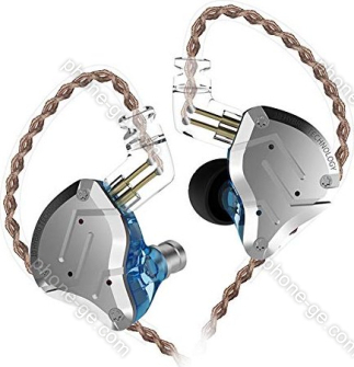 KZ ZS10 Pro without microphone blue