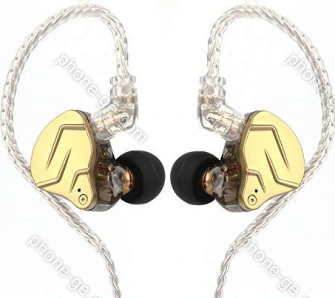 KZ ZSN Pro X with microphone gold