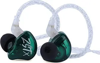 KZ ZST X with microphone green