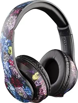 MusicSound wireless Around Ear Headband Fantasy flower