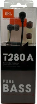 JBL T280A Black