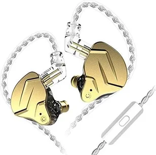 KZ ZSN Pro X с микрофоном gold