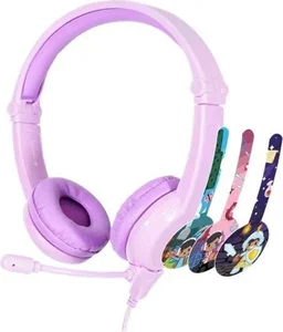 onanoff BuddyPhones Galaxy Violet