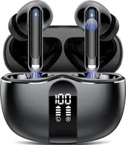 Tukio wireless Earbuds Bluetooth 5.3 black pro