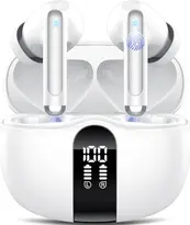 Tukio wireless Earbuds Bluetooth 5.3 new snowy white pro