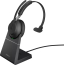 Jabra Evolve2 65 - USB-C MS Mono with Charging Stand black