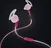 Hama Stereo-Headset "Reflective" Pink