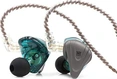 KZ ZSX с микрофоном turquoise