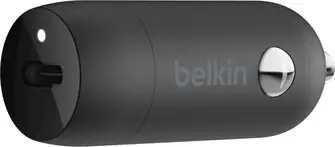 Belkin BoostCharge 18W USB-C PD зарядка в машину black