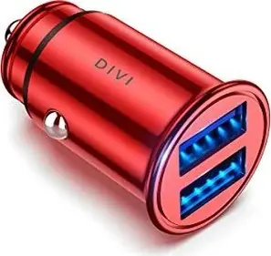 DIVI зарядка в машину mini red